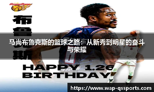 马尚布鲁克斯的篮球之路：从新秀到明星的奋斗与荣耀